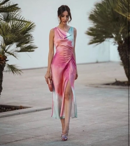 Zara pink white - multi, tie