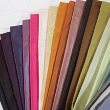 100% Pure Silk Dupion Plain