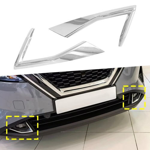 Car front fog light - front, cover