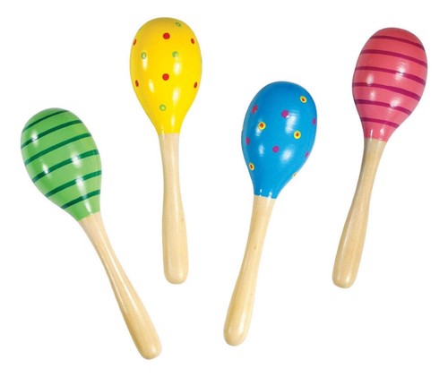 Large maracas wooden - maracas,