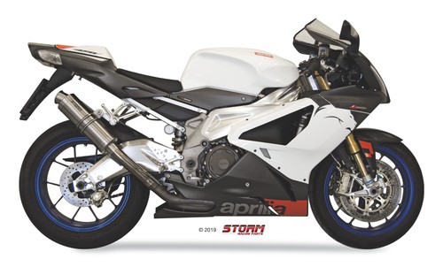 Storm exhaust fits aprilia - gp,