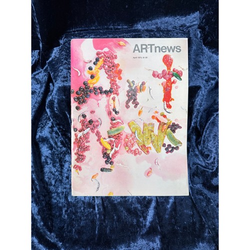 Vintage paper artnews magazine - vintage,