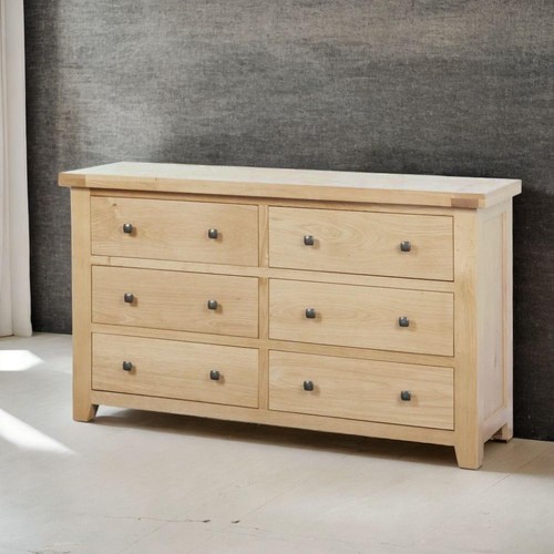 Solid oak wide chest - wide, of