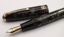 SUPERB CONWAY STEWART No58 GREY HATCHED, DURO NIB, c1950's