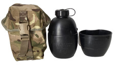 1958 58 pattern Water Bottle, Mug & Osprey webbing Pouch Used