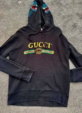 Gucci Embroidered Wolf Hoodie