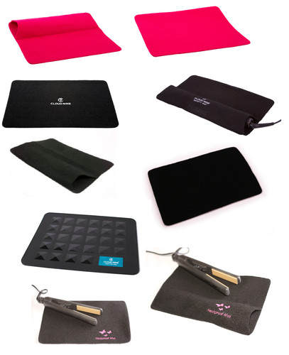 Hair straightener heat - heat, proof