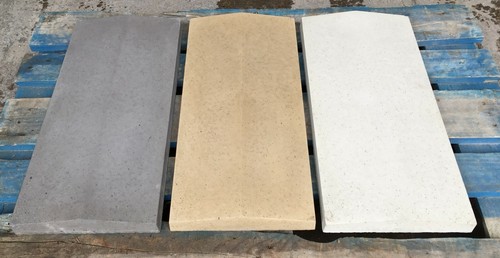 Coping stones 275mm buff - stones,