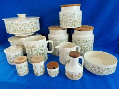 Vintage retro hornsea fleur - retro,