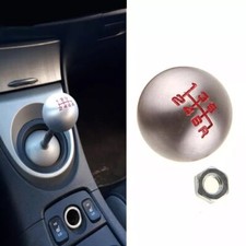 Silver Manual Gear Shift Knob Type R 6 Speed M10x1.5 Aluminum For Honda Civic