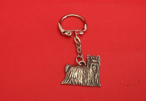 Yorkshire terrier dog pewter - yorkshire,