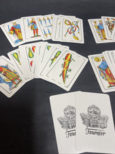 50 Spanish-suited playing cards. Heraclio Fournier-Vitoria Vintage Boxed