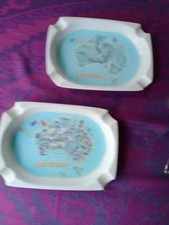 Melamine Ashtrays Depicting