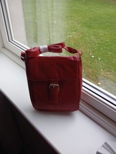 Elegant Leather Look Shoulder/Cross/Organiser/Bag  Zipped Area For Phone,Etc