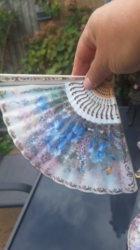 Lena liu grace porcelain fan - lena,