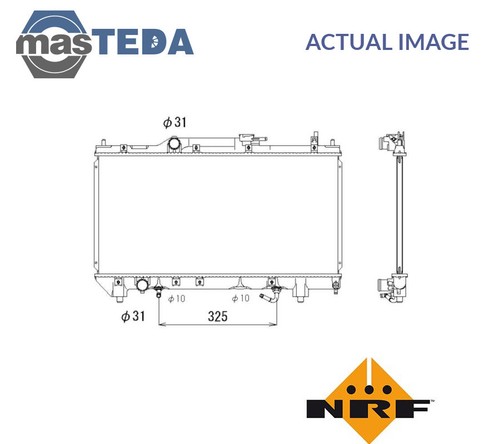 53278 engine cooling radiator - cooling,