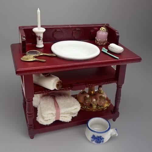 Dolls house wash - stand, &