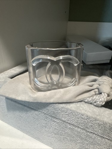 Chanel clear cuff bracelet - chanel,