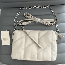 Primark Ecru / Beige Handbag /