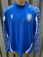 Macron Sheffield Wednesday 2021/22 Training Football Shirt Size L Swfc 