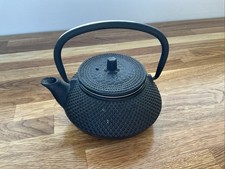 Cast Iron And Enamel Teapot