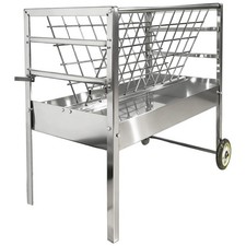 2-In-1 Hay Feeder Metal Hay