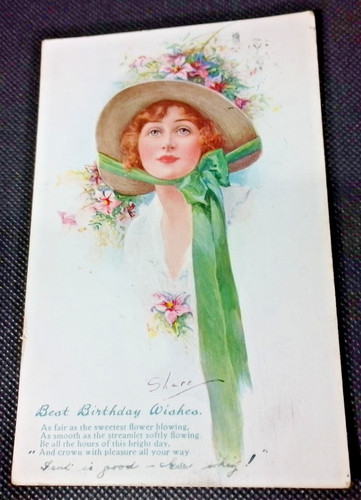 Antique 1916 franked - , ww1