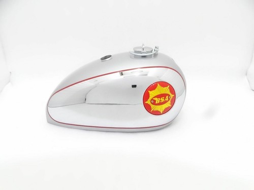 Bsa gold star chrome painted - chrome,