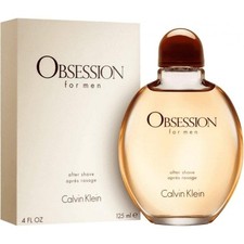 Calvin Klein Obsession For Men Aftershave 125ml With Free Fragrance Gift