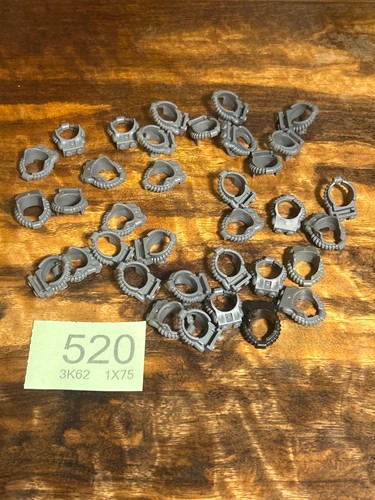 30x lego dark bluish - lego, grey
