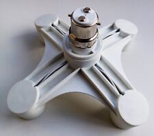 4 in 1 B22 to E27 Base Socket Splitter Lamp Bulb Adapter Holder Bayonet Edison