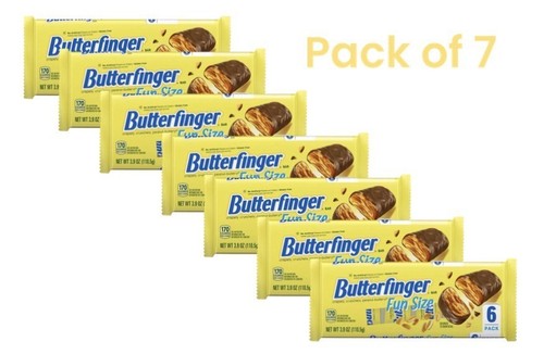 Butterfinger fun size candy - butterfinger,