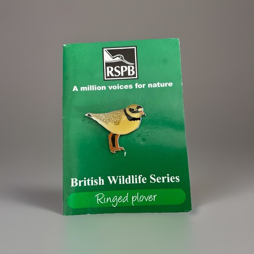Rspb enamel pin badge ringed - pin,