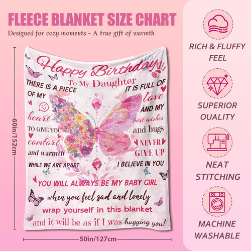 Puytg daughter blanket - daughter,