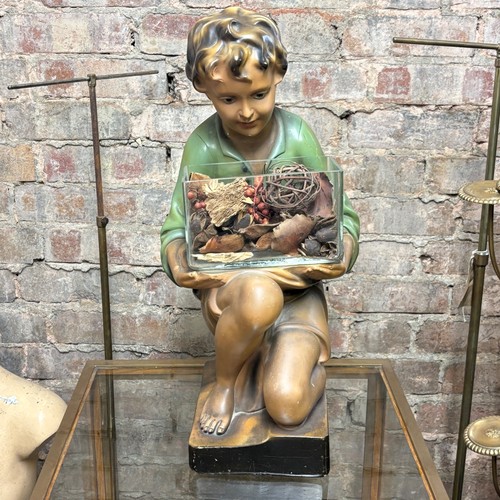 Art deco style figure boy - deco,