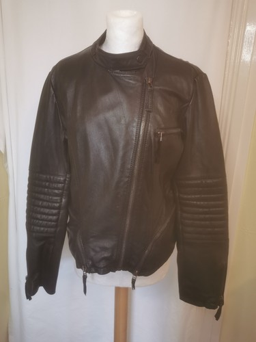 Laura scott soft leather biker - leather,