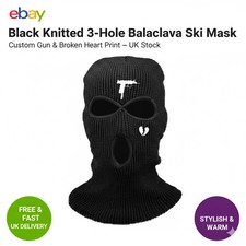 3 Holes Knitted Balaclava Ski