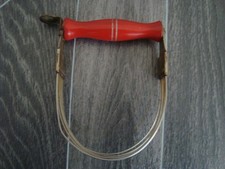 Vintage Nutbrown Red Wooden Handle Pastry Blender England Kitchenalia Retro