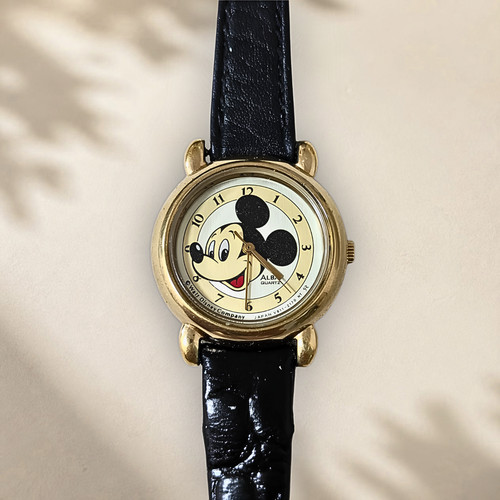 Alba seiko mickey mouse gold - mickey,