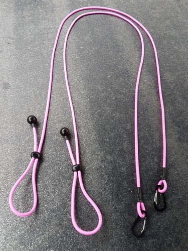 Pink kayak paddle leash - kayak,