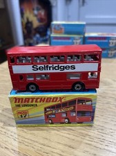 Matchbox Superfast MB-17b Daimler Fleetline Londoner Bus Selfridges original