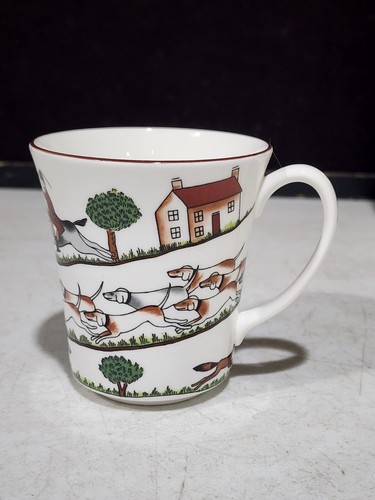 Coalport hunting scene - coalport, 3.5"