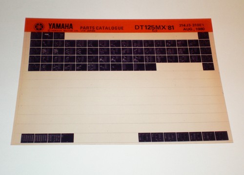 Microfiche spare parts catalog - spare,