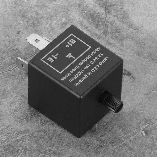 Adjustable led indicator relay - adjustable,