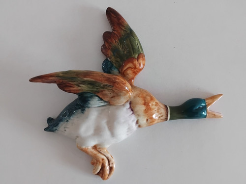 Beswick flying mallard duck - mallard,