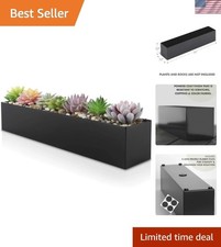 Modern Black Trough
