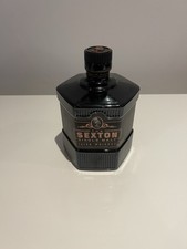 The Sexton Irish Whiskey 70cl Hexagonal Spirit Bottle Empty