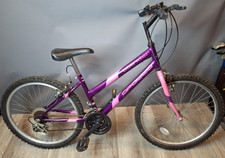 Apollo Outrider Ladies 14" Mountain Bike Cycle 15 Speed Purple AJ785