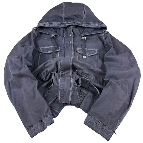Vintage distressed hooded - distressed,