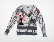 Womens UK Size 8 Leo Guy Grey